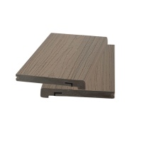 Ступень/облицовочная доска МАССИВ co-extrusion 20*176*3200/4000/5800мм 3D текстура дерева PREMIUM, м.пог., Серый