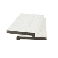 Ступень/облицовочная доска МАССИВ co-extrusion 20*176*3200/4000/5800мм 3D текстура дерева PREMIUM, м.пог., Белый