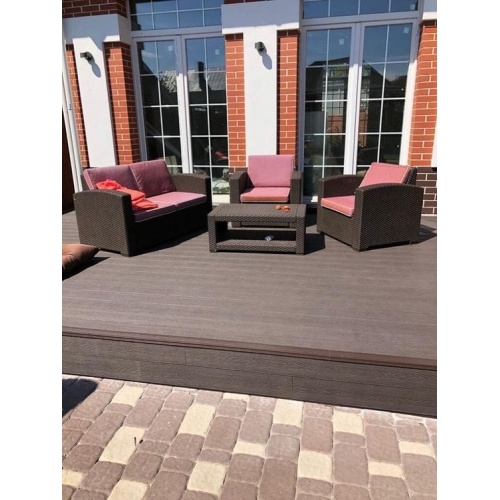 Полимерная доска Deckron 153*28мм, м.пог., Венге