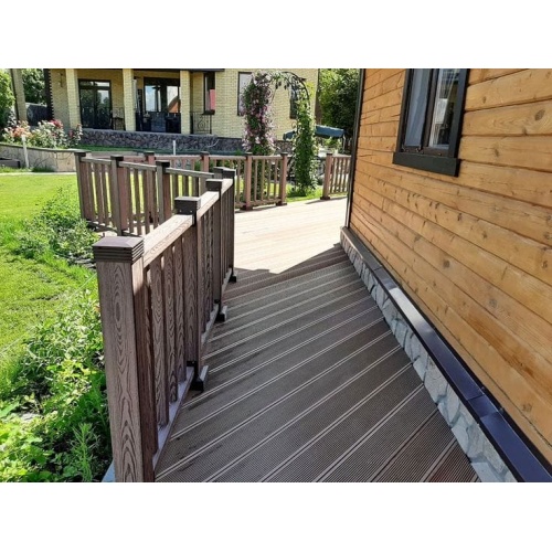 Полимерная доска Deckron 153*28мм, м.пог., Шоколадный