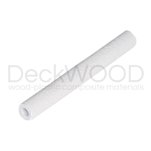Заборная лоза DeckWOOD 18мм, белый, за м.пог