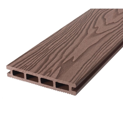 Террасная доска двухсторонняя тик TalverWood 3D 150*25мм (3/4/6 м) 3D текстура дерева, м.пог