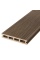 Террасная доска двухсторонняя орех TalverWood 3D 150*25мм (4 м) 3D текстура дерева, м.пог
