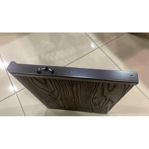 Комплект заглушек для ступени 320*25мм TalverWood micro, металл (2 шт.), Венге