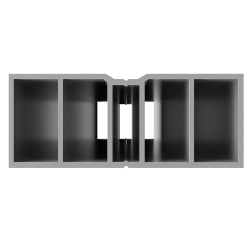 Лага алюминиевая HILST JOIST SLIM 50*20*4000мм (укладка 0,7м), м.пог