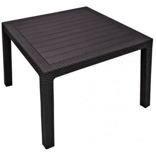 Стол MELODY QUARTET TABLE 95 х 95 х 75 cm коричневый