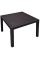 Стол MELODY QUARTET TABLE 95 х 95 х 75 cm коричневый