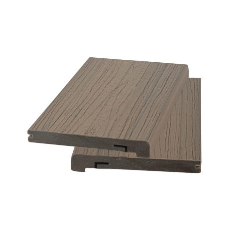 Ступень/облицовочная доска МАССИВ co-extrusion 20*176*3200/4000/5800мм 3D текстура дерева PREMIUM, м.пог., Белый