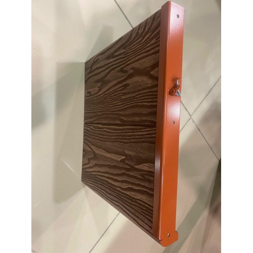 Комплект заглушек для ступени 320*25мм TalverWood micro, металл (2 шт.), тик