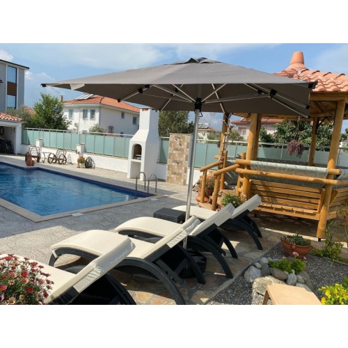 Шезлонг пластиковый с матрасом Siesta Contract GS 1009 (Fiji)