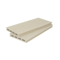 Террасная доска VELVET BRUSHING+3D WOOD BRUSHING 20*140мм, за м.пог, Бежевый, 4 м