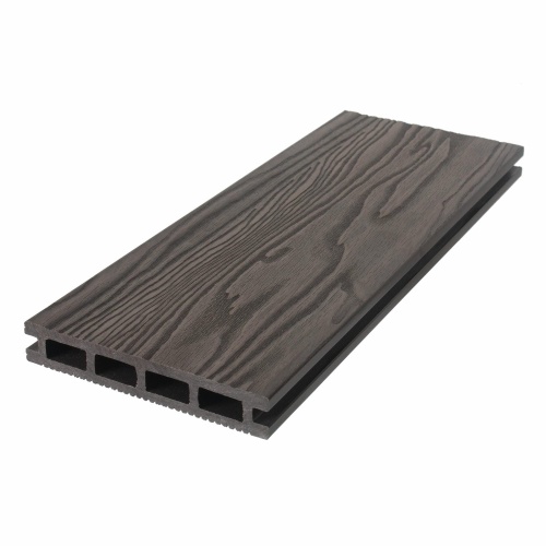 Террасная доска двухсторонняя венге TalverWood 3D 150*25 мм (4 м) 3D текстура дерева, м.пог