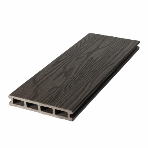 Террасная доска двухсторонняя венге TalverWood 3D 150*25 мм (4 м) 3D текстура дерева, м.пог