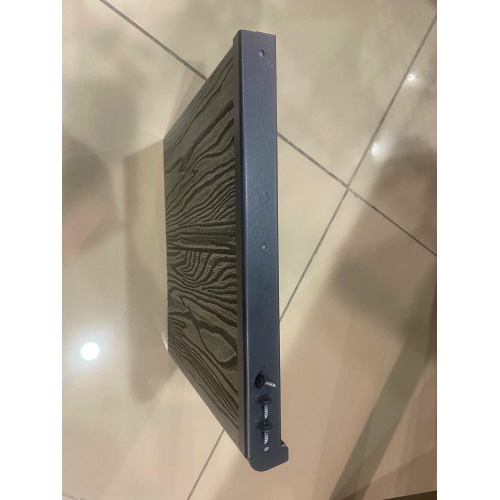 Комплект заглушек для ступени 320*25мм TalverWood micro, металл (2 шт.), Серый