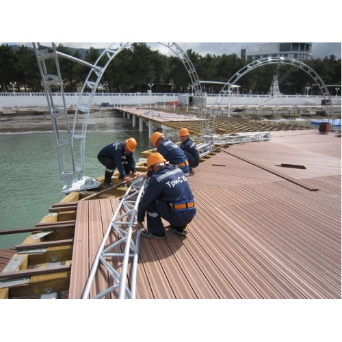 Террасная доска 162*23, 5мм Ecodeck, за м.пог., Венге, 4