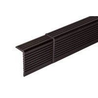 Уголок ДПК для досок Deckron, Darvolex, Ecodeck 35*70*4000мм, за м.пог., Венге