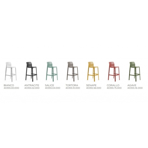 Стул пластиковый барный Nardi Net Stool
