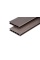 Террасная доска вельвет AISTONE из МПК 140*25*4000мм, за м.пог, Шоколадный