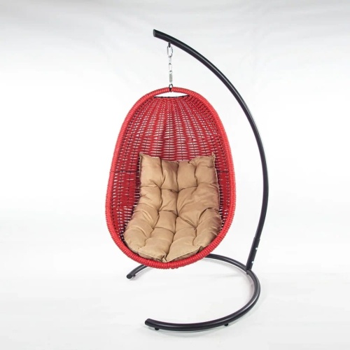 Плетеное кресло-кокон 1550 х 820 х 1400 мм DeckWOOD красный