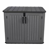 Ящик пластиковый WoodLook, 1380 л, Серый