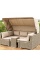 Диван-трансформер из искусственного ротанга AFM-320 Beige