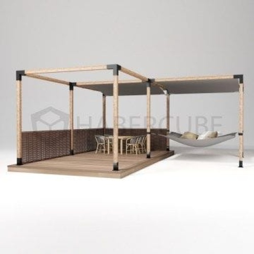НФ-14 Кронштейн HABERCUBE QWIN,  упаковка 1шт