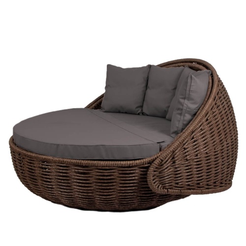 Диван-кровать Nestbed с откидным верхом д/ш/в/ 180х180х105см желтый