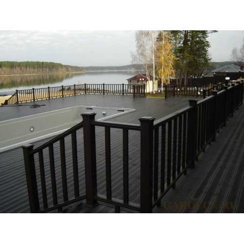 Палубная доска Darvolex, м.пог, Венге, 6