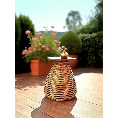 Стол DeckWOOD Fungus D 35cм, h 60см песочный