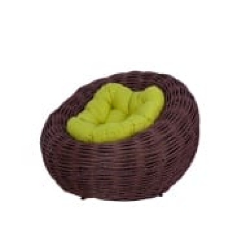 Плетеное кресло DeckWOOD Nest коричневый