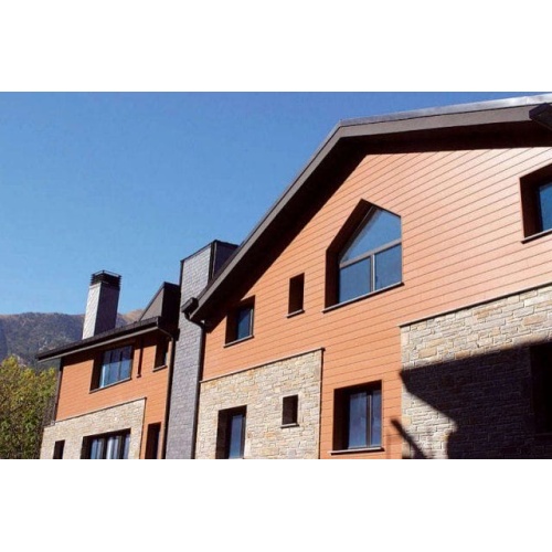 Фасадная панель из ДПК Holzhof 180*14*3000 мм дуб, за м.пог