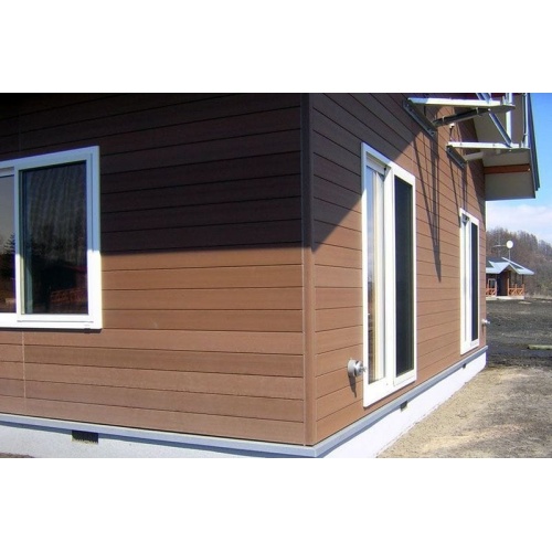 Фасадная панель из ДПК Holzhof 180*14*3000 мм дуб, за м.пог