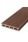 Террасная доска двухсторонняя тик TalverWood 3D 150*25мм (3 м) вельвет, м.пог