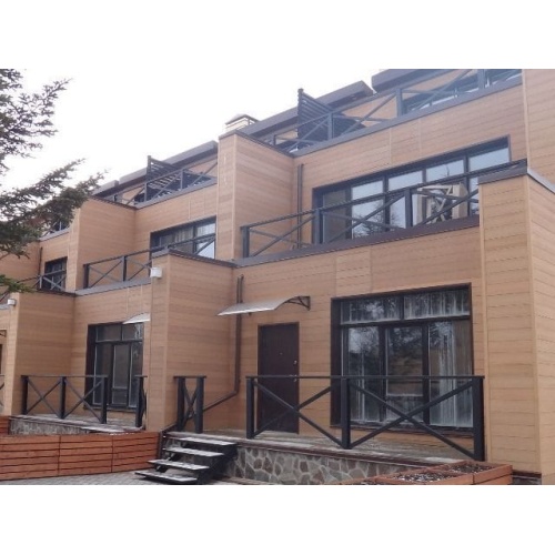 Фасадная панель из ДПК Holzhof 180*14*3000 мм дуб, за м.пог