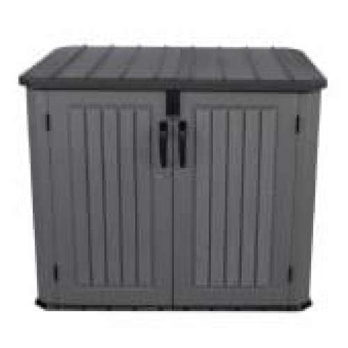 Ящик пластиковый WoodLook, 1380 л, Серый