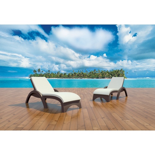 Шезлонг пластиковый Siesta Contract GS 1009 (Fiji)