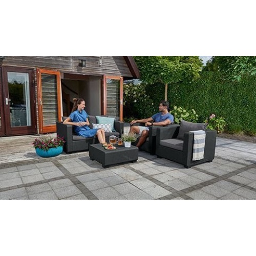 Двухместный диван Salta 2 Sofa, Графит