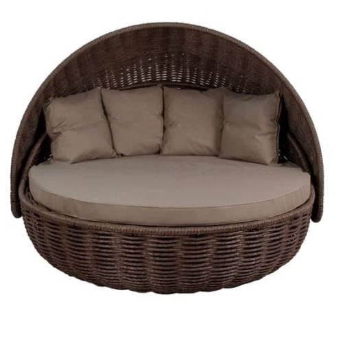 Диван-кровать Nestbed с откидным верхом д/ш/в/ 180х180х105см коричневый