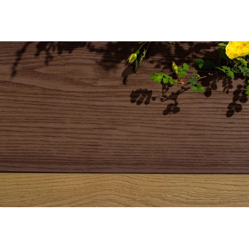 Террасная доска PUDECK полнотелая (25*200*2440 мм) CLASSIC WOOD, PG, коллекция CANDIDASA, ПОЛИУРЕТАН, за м.пог, dark truffel
