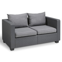 Двухместный диван Salta 2 Sofa, Графит