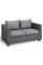 Двухместный диван Salta 2 Sofa, Графит