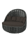 Диван Grand Nest д/в/ш/ 144х130х136см черный