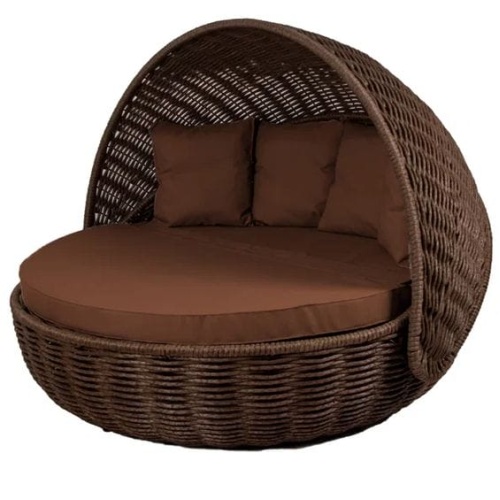 Диван-кровать Nestbed с откидным верхом д/ш/в/ 180х180х105см коричневый