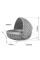 Диван-кровать Nestbed с откидным верхом д/ш/в/ 180х180х105см коричневый