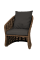 Плетеное кресло Nova серый DeckWOOD