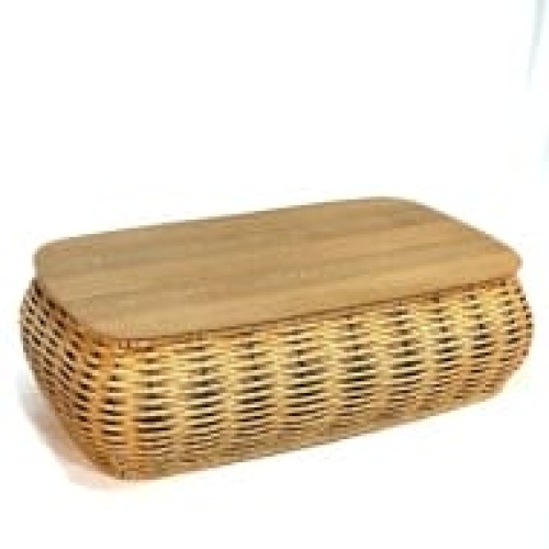 Стол Oasis DeckWOOD 137х82х35см белый