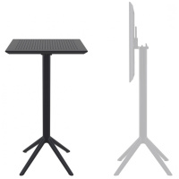 Стол пластиковый барный складной Siesta Contract Sky Folding Bar Table 60