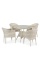 Комплект плетеной мебели T190A/Y350A-W85-D96 Latte 4Pcs