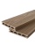 Террасная доска двухсторонняя орех TalverWood 3D 150*25мм (6 м) вельвет, м.пог