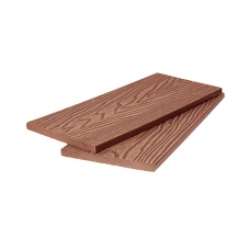 Универсальная доска подступенок/заборная WOOD BRUSHING двухсторонняя 11*140*2900 мм 3D+3D, за м.пог., Красный